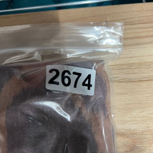 Anthropologie Pant Womens 8 Tamarind Toruser Animal Print Boho Linen Blend - Picture 9 of 9